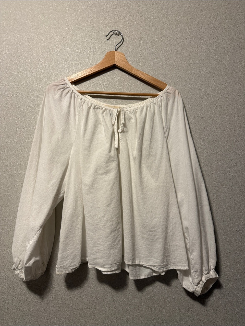 Target Women's White Peasant Blouse - Classic Off-Shoulder Top